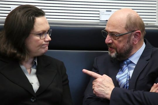 Bislang war der formelle Rückzug von SPD-Chef Schulz erst für Anfang März geplant.
