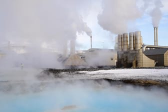 Geothermal-Anlage Svartsengi in Grindavík: Immer mehr Bitcoin-Unternehmen lassen sich in Island nieder.
