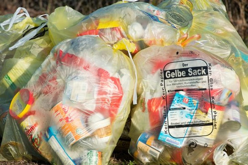 Verpackungsmüll: In vielen Haushalten häuft sich in kurzer Zeit jede Menge Plastikmüll an.
