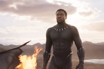 Königssohn T'Challa/Black Panther (Chadwick Boseman) musss um seine Herrschaft kämpfen.