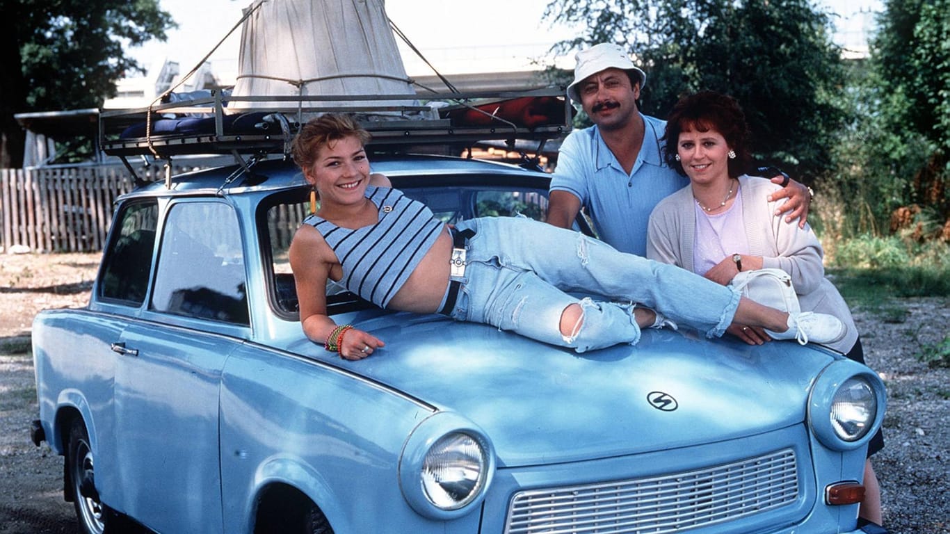 Claudie Schmutzler, Wolfgang Stumph und Marie Gruber: Sie spielten eine Familie in "Go Trabi Go".