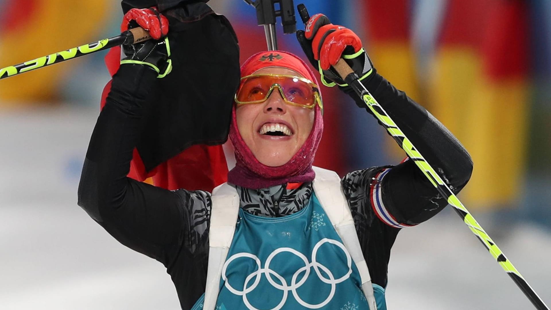 Laura Dahlmeier: Trotz zwei Goldmedaillen ist die beste deutsche Biathletin weiter hungrig auf Siege.