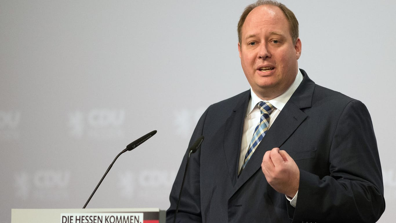 Helge Braun, CDU-Spitzenkandidat der Landesliste in Hessen bei der Bundestagswahl