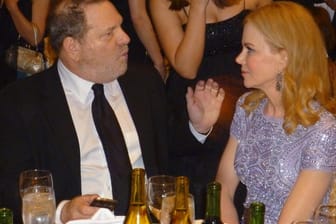 Harvey Weinstein mit Schauspielern Nicole Kidman 2013 beim White House Correspondence Dinner: Weinsteins Mitarbeiter vertuschten wohl seine Übergriffe.