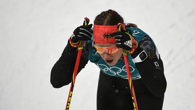 Katharina Hennig ist im Sprint-Viertelfinale gescheitert.