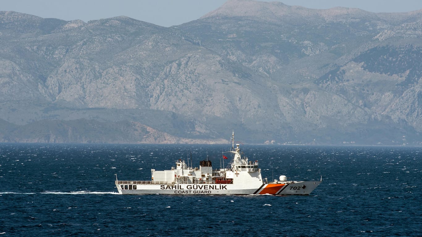 Ein Schiff der türkischen Küstenwache: Ankara und Athen streiten seit Jahrzehnten um Hoheitsrechte in der Ägäis.