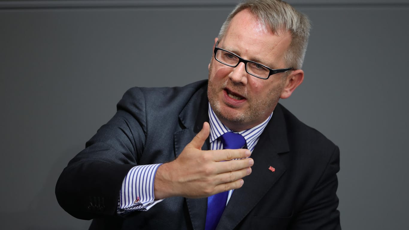 Der SPD-Abgeordnete Johannes Kahrs: "Der nun vorliegende Koalitionsvertrag trägt eine zutiefst sozialdemokratische Handschrift."