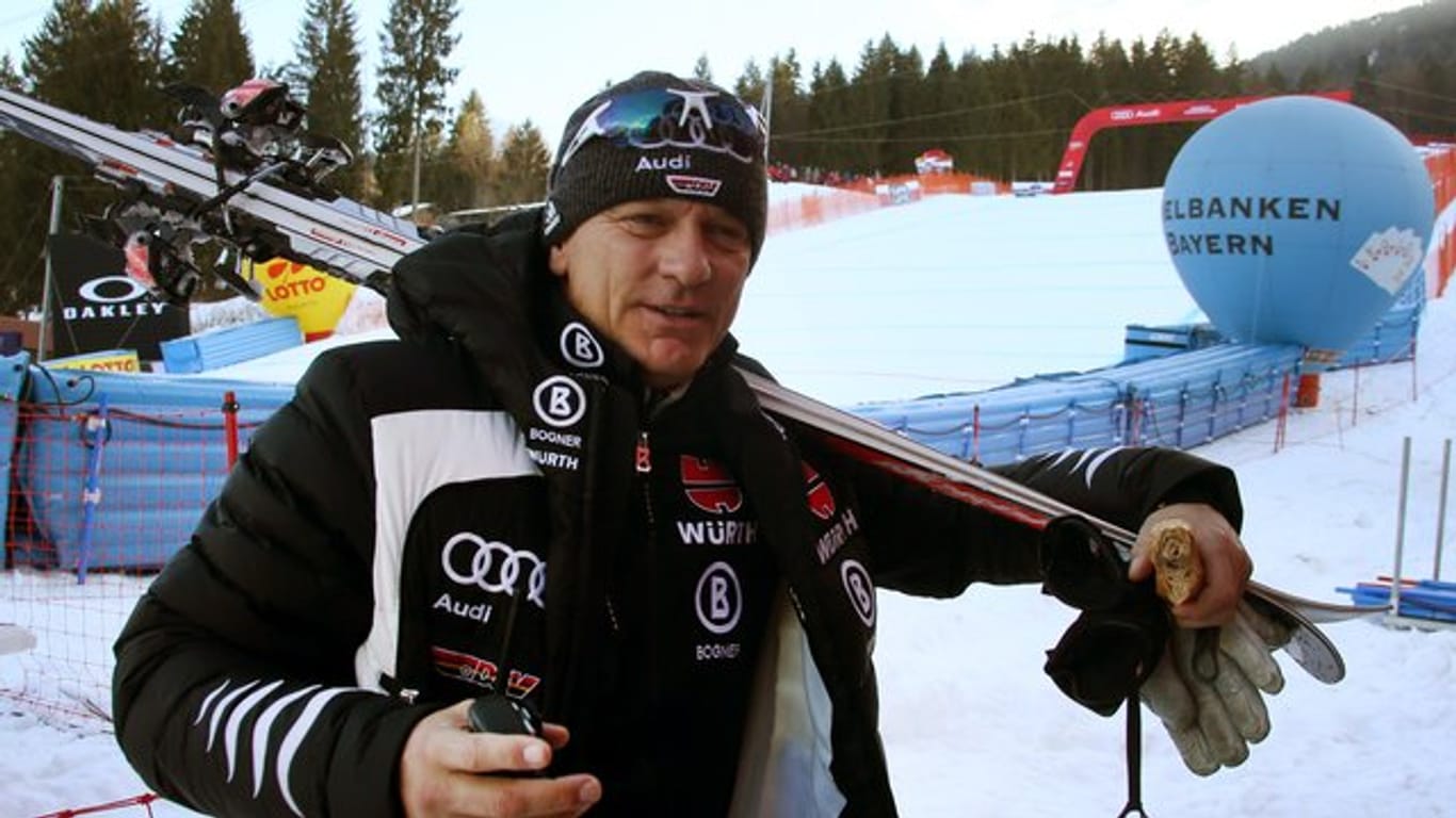 Alpin-Chef Wolfgang Maier hofft auf DSV-Medaillen am Donnerstag.