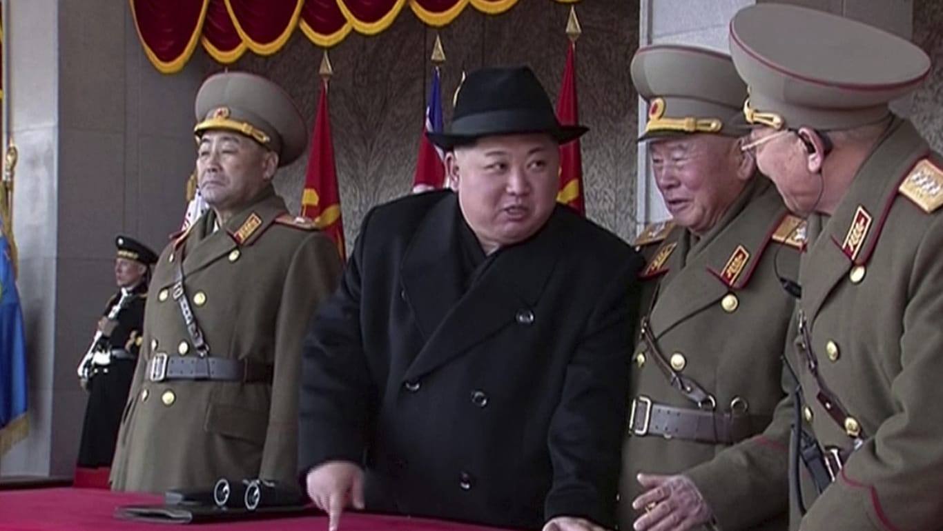 Nordkoreas Machthaber Kim Jong-Un bei einer Militärparade: Die Annäherung zwischen Nord und Süd könnte Erfolg haben. Das hängt allerdings von einigen Dingen ab.