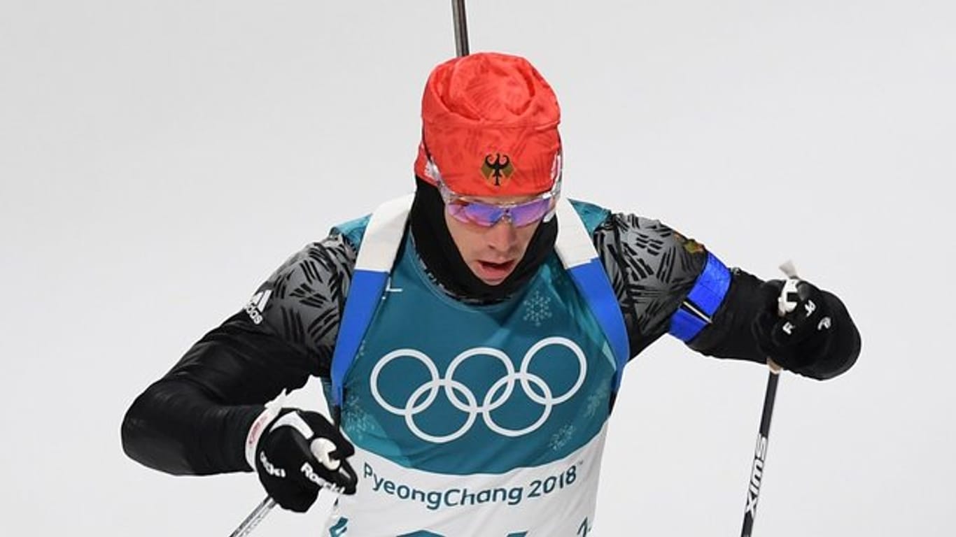 Simon Schempp ist vor seinem dritten Olympia-Rennen positiv gestimmt.
