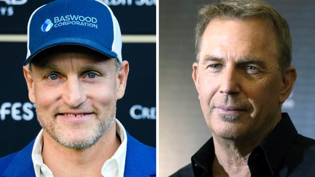 Zwei Männer auf der Seite des Gesetzes: Woody Harrelson (l) und Kevin Costner.