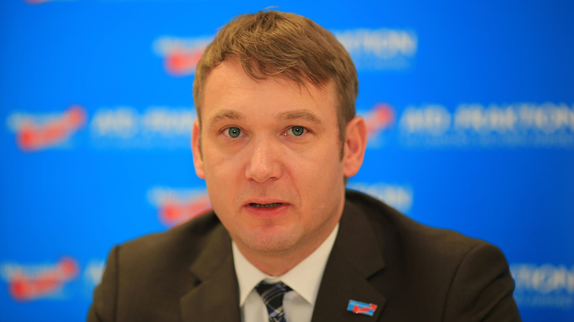 André Poggenburg: Der AfD-Politiker hetzte am Aschermittwoch gegen Türken.