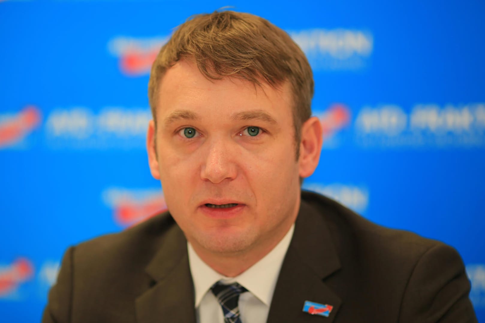 André Poggenburg: Der AfD-Politiker hetzte am Aschermittwoch gegen Türken.