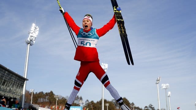 Ragnhild Haga gewann Langlauf-Gold.