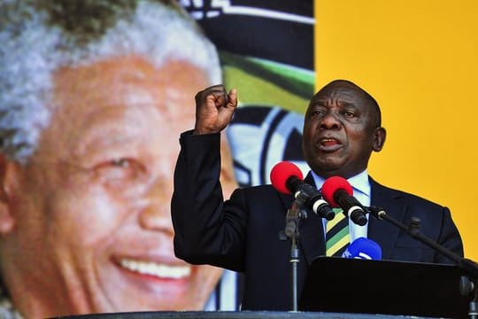 Cyril Ramaphosa ist seit 2014 Vizepräsident, hat es jedoch geschafft, nicht von Zumas Skandalen belastet zu werden.