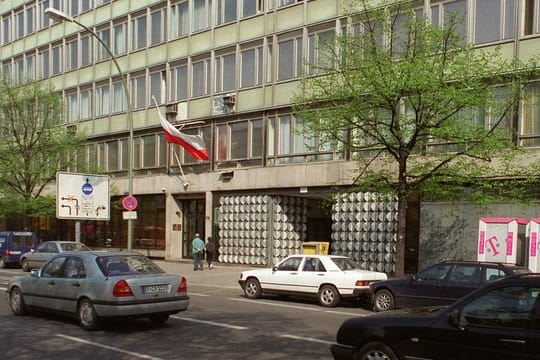 Polnische Botschaft in Berlin.
