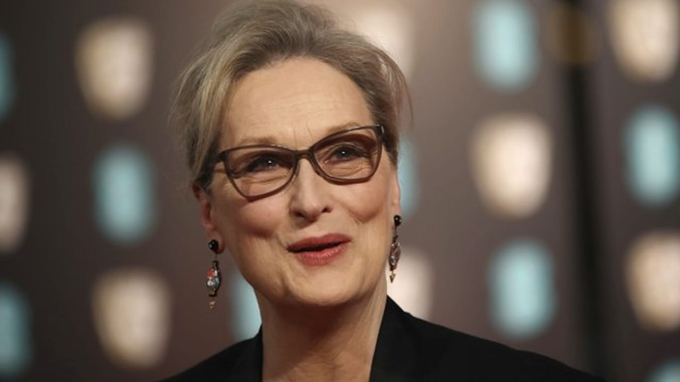Meryl Streep blickt optimistisch in die Zukunft.