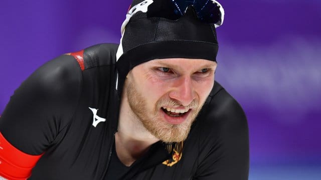 Eisschnellläufer Patrick Beckert musste sich über 10 000 Meter mit Platz sieben zufrieden geben. Eisschnellläufer Patrick Beckert musste sich über 10 000 Meter mit Platz sieben zufrieden geben.