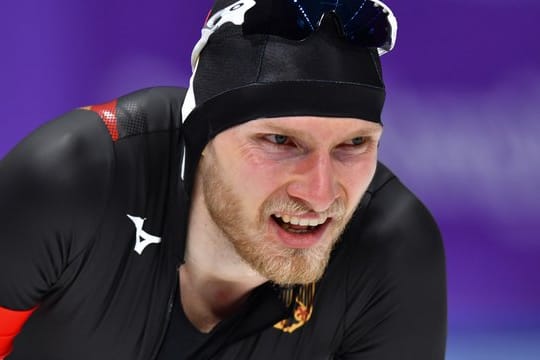 Eisschnellläufer Patrick Beckert musste sich über 10 000 Meter mit Platz sieben zufrieden geben.