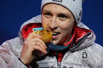 Kombinierer Eric Frenzel steuerte eine Goldmedaille zur deutschen Olympiabilanz bei.