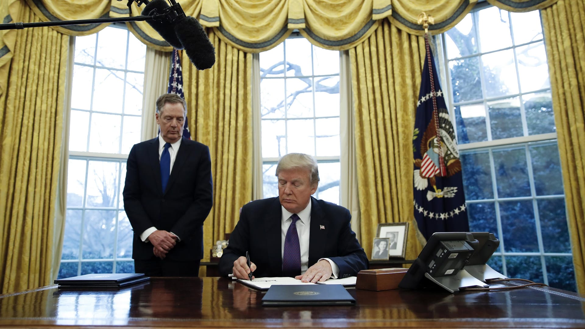 US-Präsident Donald Trump: Seit seinem Amtsantritt, so der Bericht, sabotiere der mächtigste Staat der Welt die internationale Friedensordnung.
