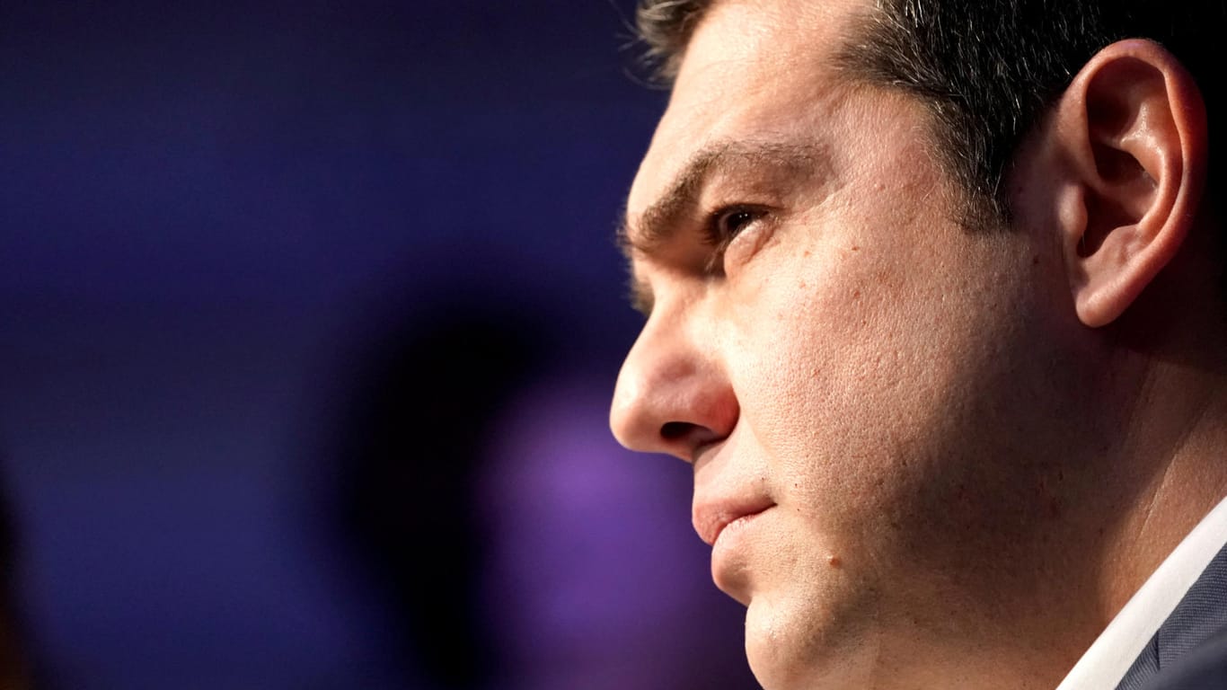 Der griechische Regierungschef Alexis Tsipras: Der ehemalige Ministerpräsident Samaras hat Tsipras wegen Machtmissbrauch angezeigt.