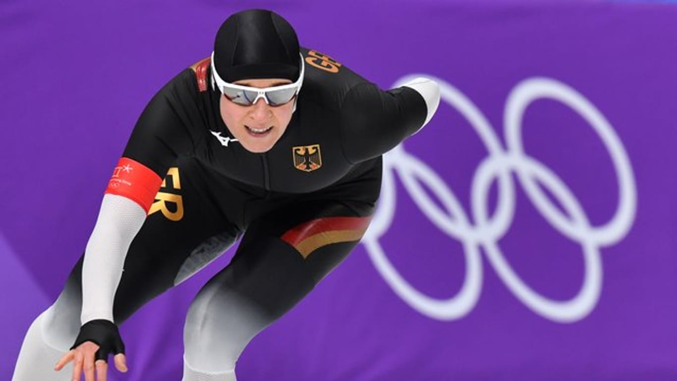 Hat ihre zehnte Olympiamedaille im Visier: Eisschnellläuferin Claudia Pechstein.
