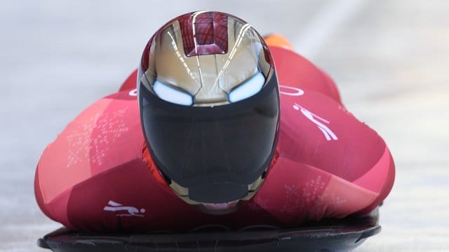 Olympiasieger im Skeleton der Männer: Yun Sung Bin aus Südkorea.