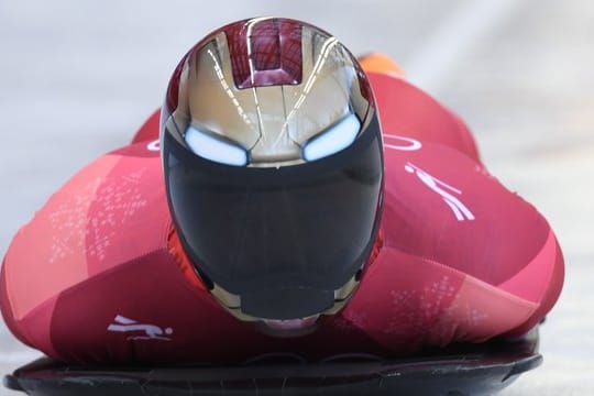 Olympiasieger im Skeleton der Männer: Yun Sung Bin aus Südkorea.