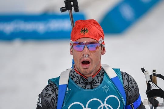 Biathlet Simon Schempp hofft auf eine Medaille im Massenstartrennen.