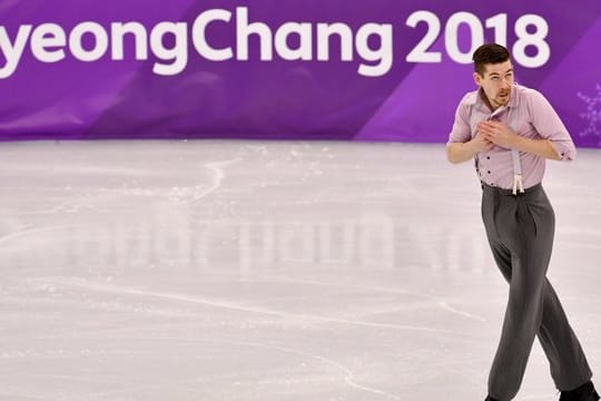 Eiskunstläufer Paul Fentz steht bei den Olympischen Spielen im Finale.