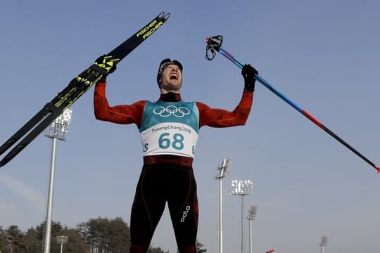 Langläufer Dario Cologna aus der Schweiz ist nun vierfache Olympiasieger.