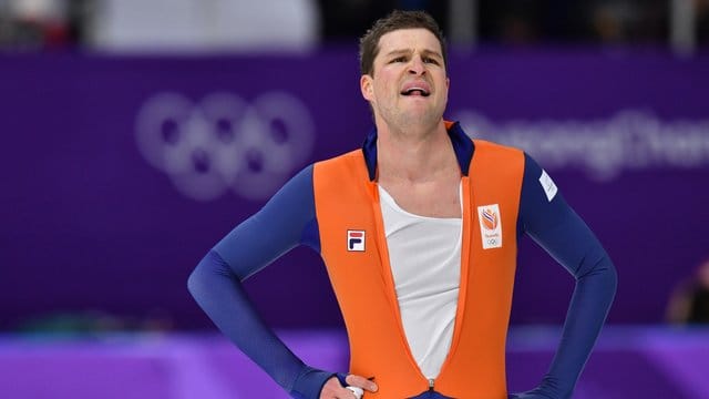 Oranjs-Star Sven Kramer blieb über die 10.