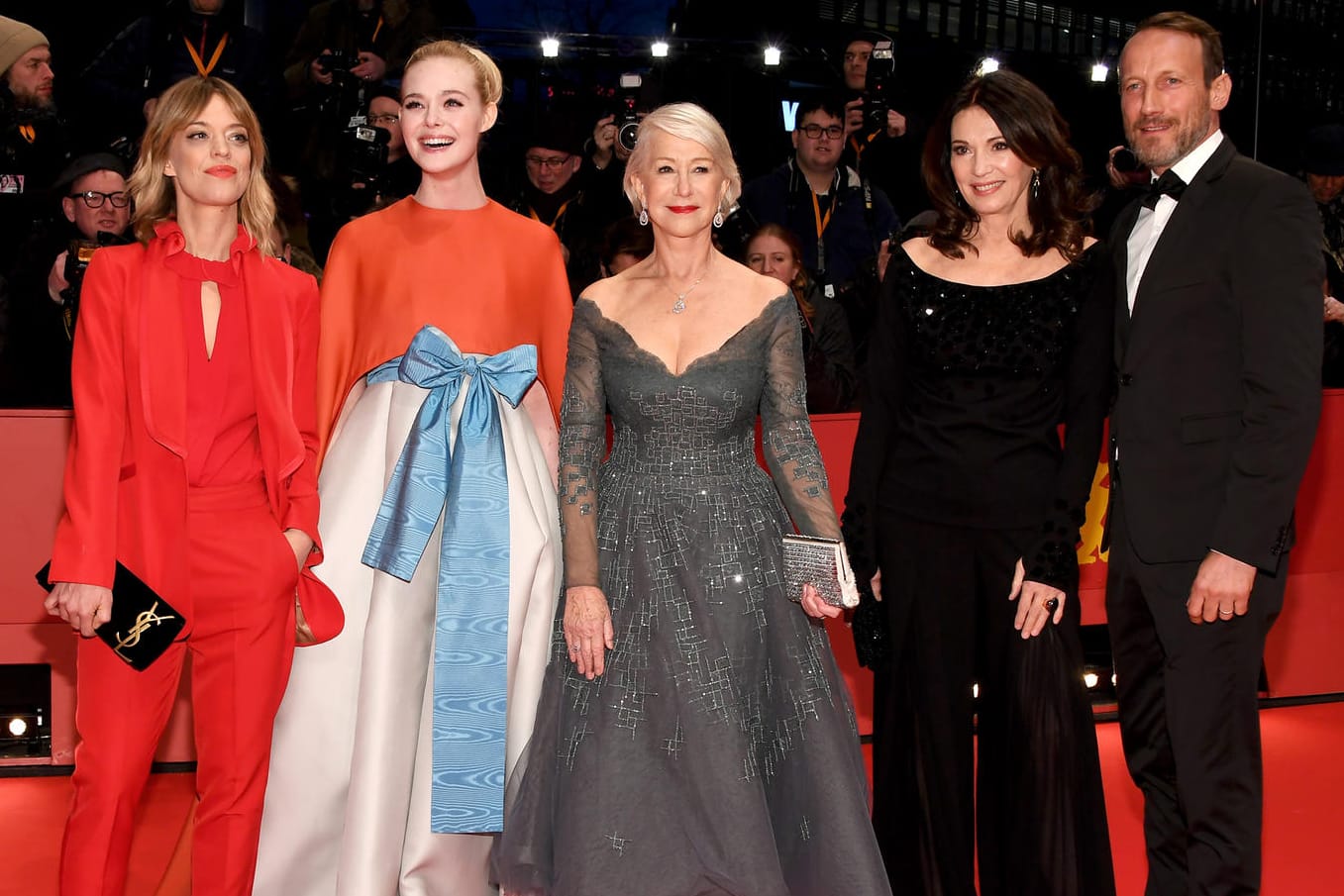 Heike Makatsch, Elle Fanning, Helen Mirren, Iris Berben und Wotan Wilke Möhring: Sie alle waren bei der Eröffnungsfeier der Berlinale.