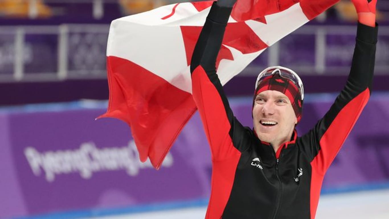Für die Niederlande einst zu schlecht, für Kanada nun Olympiasieger: Eisschnellläufer Ted-Jan Bloemen.