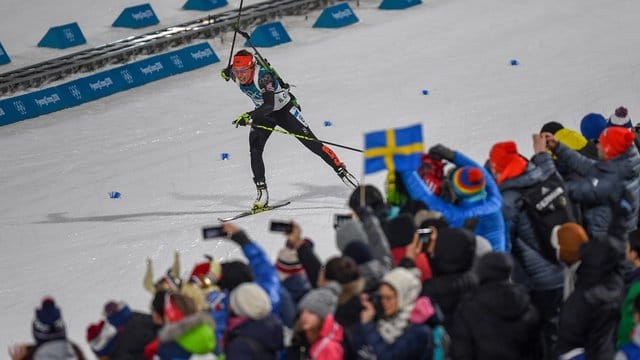 Laura Dahlmeier eilt in Pyeongchang von Wettkampf zu Wettkampf. Laura Dahlmeier eilt in Pyeongchang von Wettkampf zu Wettkampf.