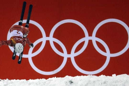 Die Goldmedaillengewinnerin Hanna Huskowa aus Weißrussland.