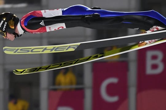 Andreas Wellinger sprang in der Qualifikation auf Rang vier.
