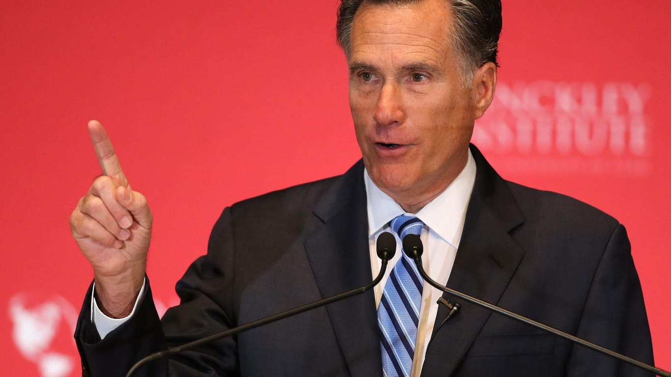 Ex-Präsidentschaftskandidat Mitt Romney hat ein neues Ziel vor Augen: Er möchte Senator von Utah werden.