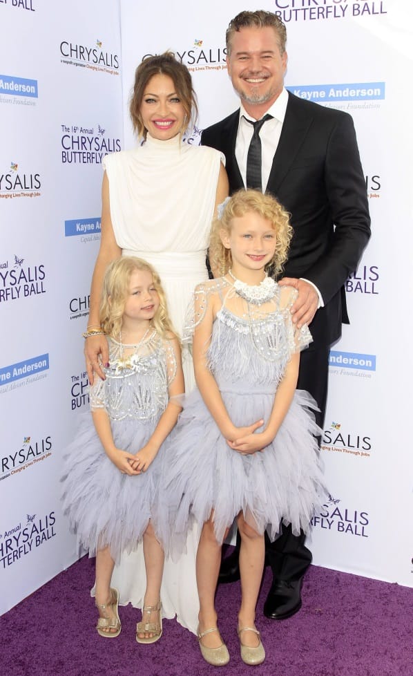 Eric Dane mit seiner Frau Rebecca und den gemeinsamen Töchtern Billie und Georgia.