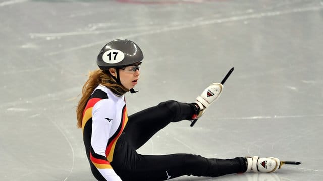 Anna Seidel stürzt im Lauf über 1.