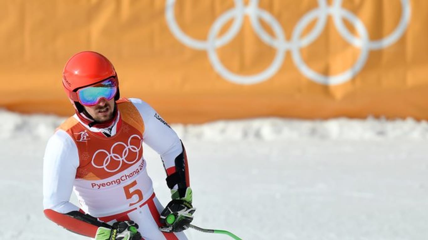 Holte in Riesenslalom in Pyeongchang Gold: Marcel Hirscher aus Österreich.