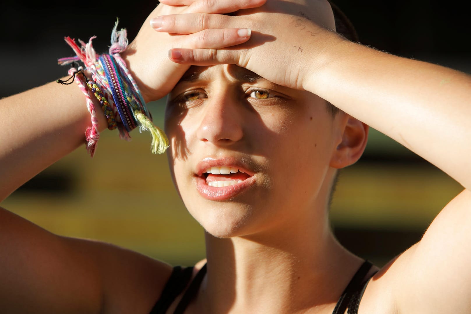 Emma Gonzalez, Schülerin an der Marjory Stoneman Douglas High School, richtet einen wütenden Appell an US-Präsident Donald Trump.