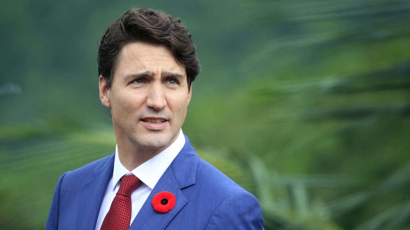 Der Premierminister von Kanada, Justin Trudeau: Gerüchte besagen, er sei der Sohn des verstorbenen kubanischen Revolutionsführers Fidel Castro. Die Regierung bestreitet die Behauptung.