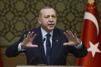 Recep Tayyip Erdogan: Der türkische Präsident kann sich weitere Besuche und Auftritte in Deutschland vorstellen.