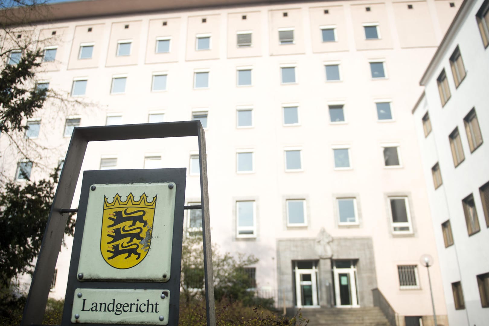Das Landgericht in Heilbronn: Hier könnte der Messerangriff verhandelt werden, sollte sich der Tatverdacht erhärten.