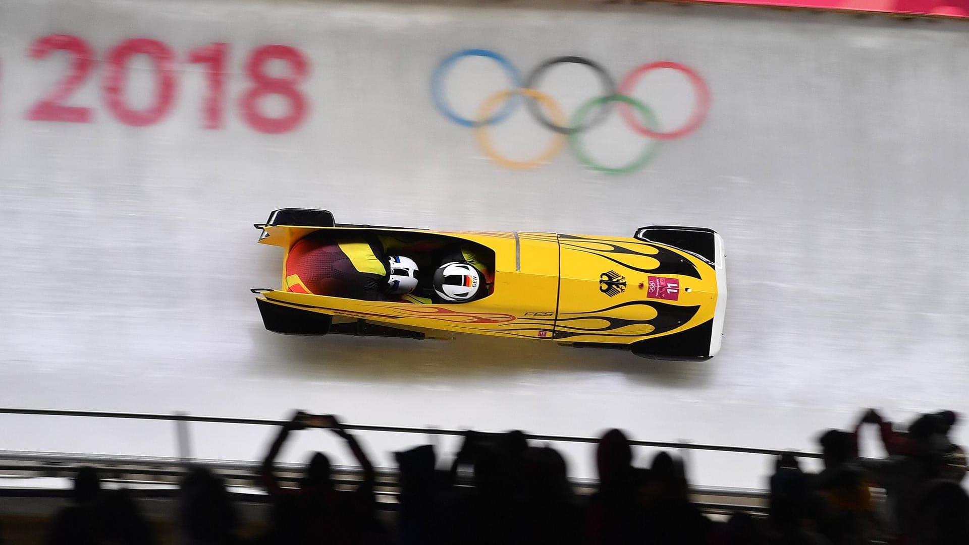 Gold-Favoriten: Nico Walther und Christian Poser im Zweierbob.