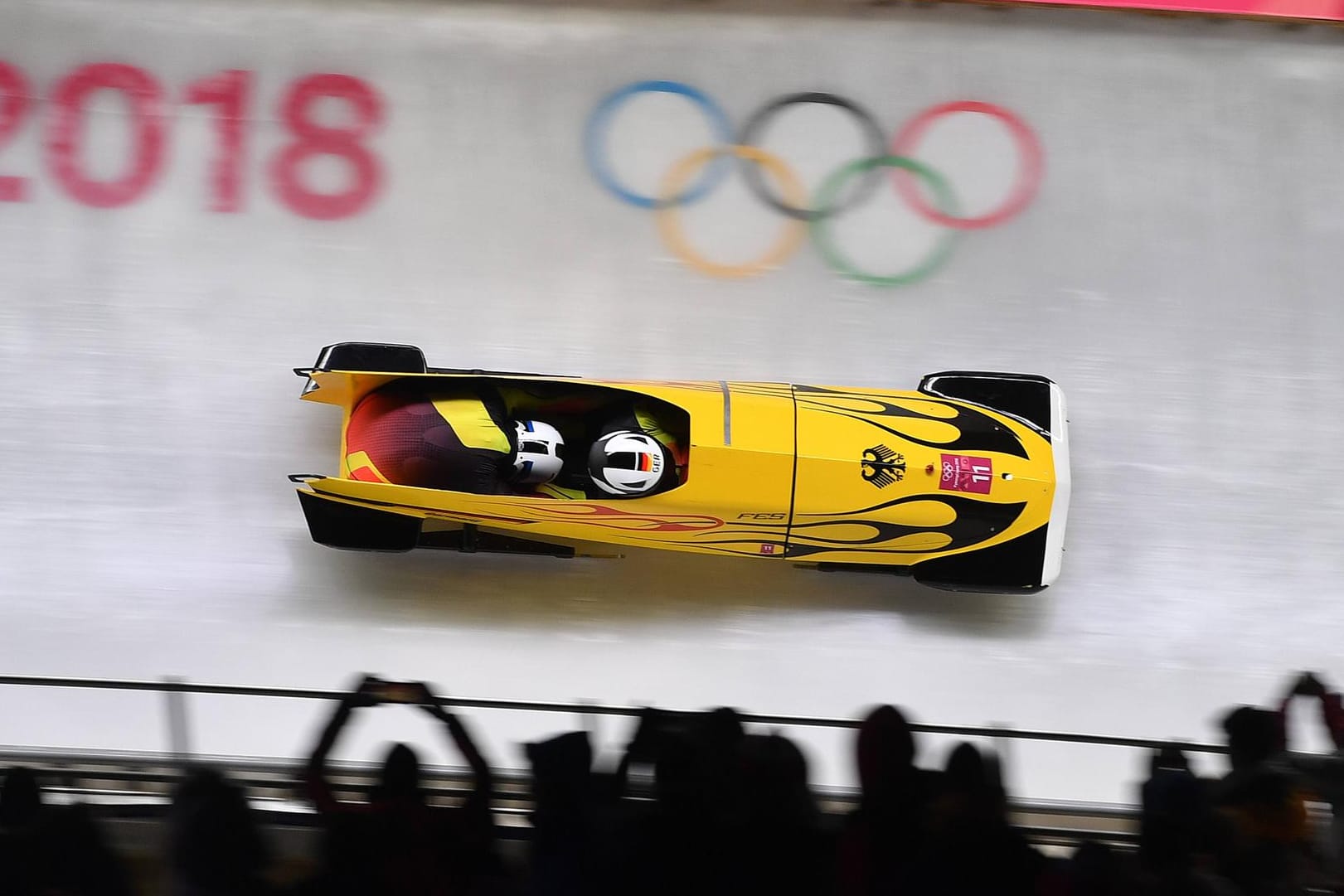 Gold-Favoriten: Nico Walther und Christian Poser im Zweierbob.