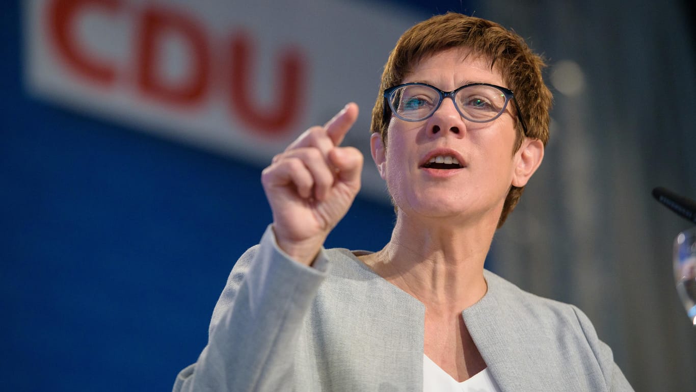 Die saarländische Ministerpräsidentin Annegret Kramp-Karrenbauer: Sie soll neue CDU-Generalsekretärin und damit Nachfolgerin von Peter Tauber werden.