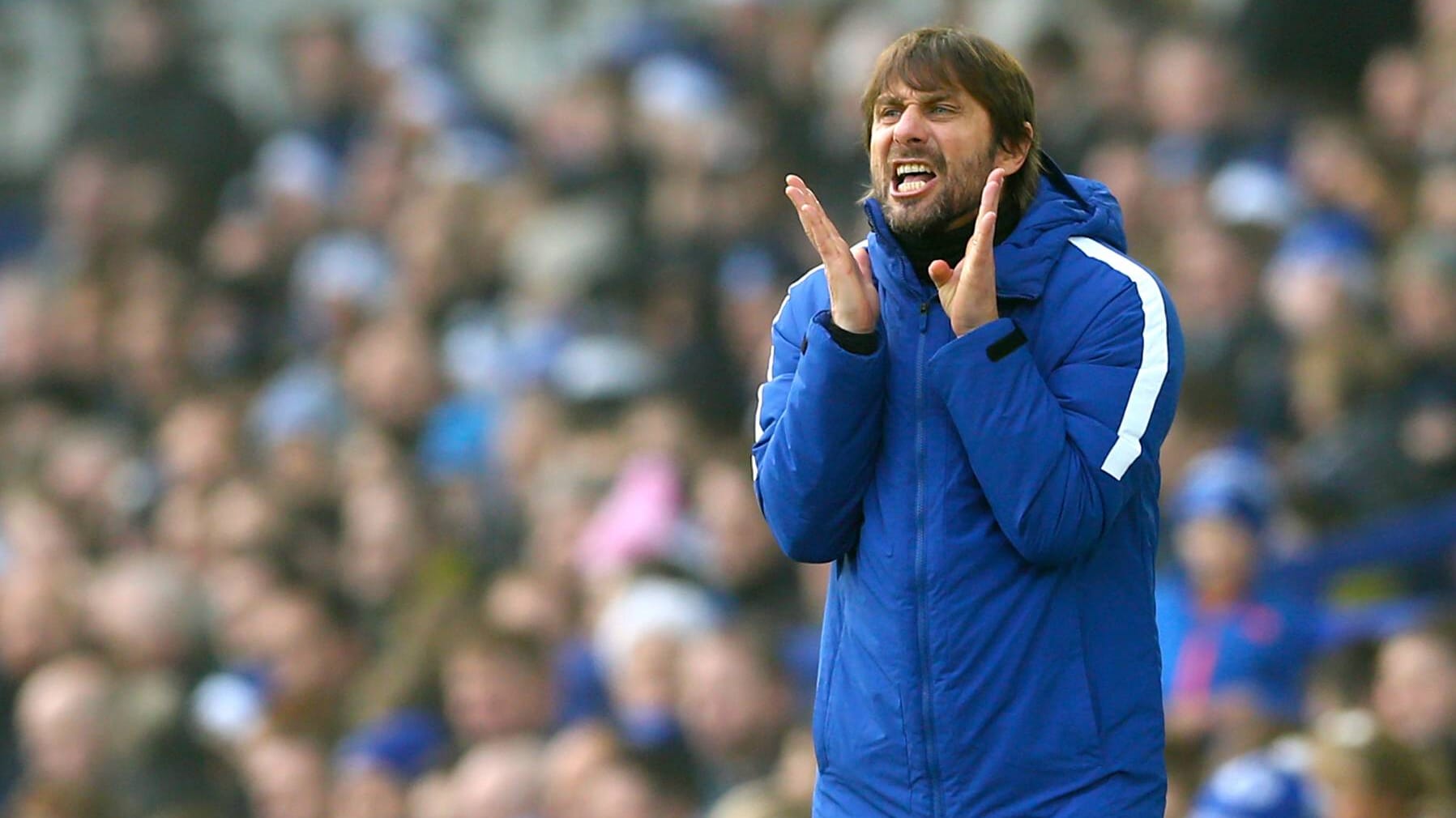 Immer in Rage: Antonio Conte an der Seitenlinie beim FC Chelsea.